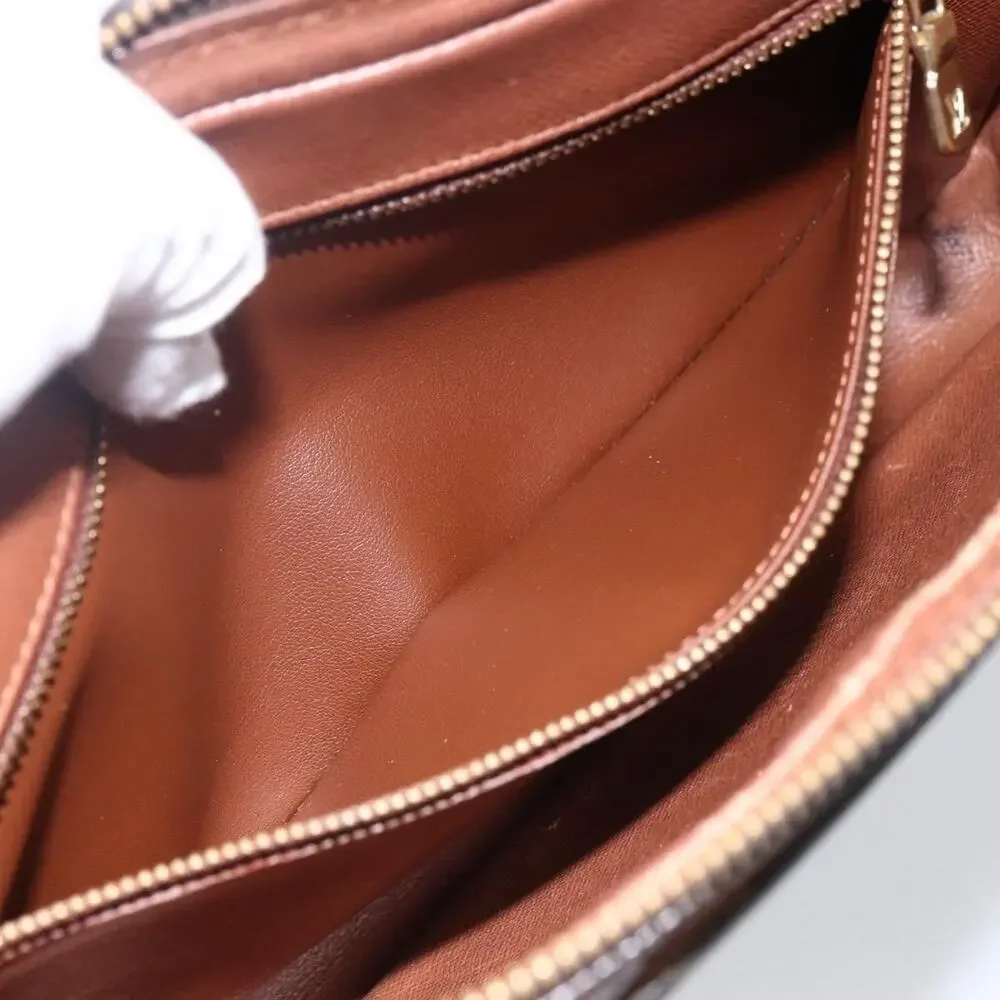 Louis Vuitton Monogram Marly Dragonne GM Clutch Bag Brown
